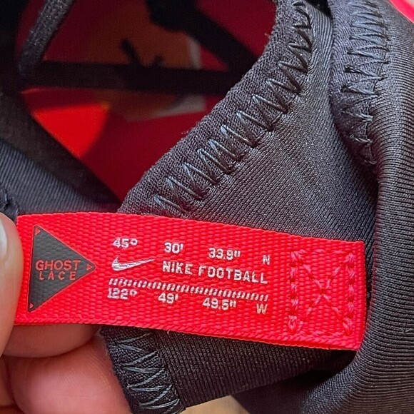 NIKE Youth Phantom Vision 2 Club Df Tf Football Slip-on Shoes Red Size 7 NWOT - Picture 13 of 16